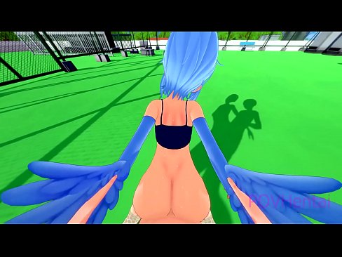 ❤️ Gadis monster harpy. ❤️ Porn keras pada kami